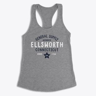 Ellsworth Connecticut General Supply Women's Racerback Tank