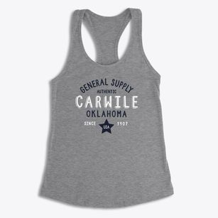 Carwile Oklahoma General Supply Women's Racerback Tank
