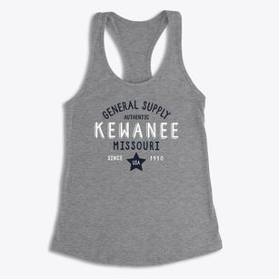 Kewanee Missouri General Supply Women's Racerback Tank