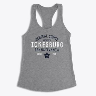 Ickesburg Pennsylvania General Supply Women's Racerback Tank