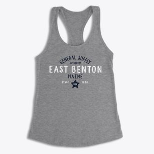 East Benton Maine General Supply Women's Racerback Tank
