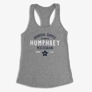 Humphrey Michigan General Supply Women's Racerback Tank