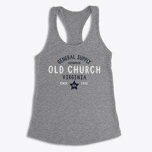 Old Church Virginia General Supply Women's Racerback Tank