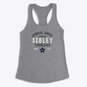 Sibley Tennessee General Supply Women's Racerback Tank