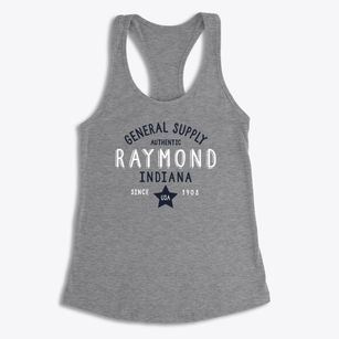 Raymond Indiana General Supply Women's Racerback Tank