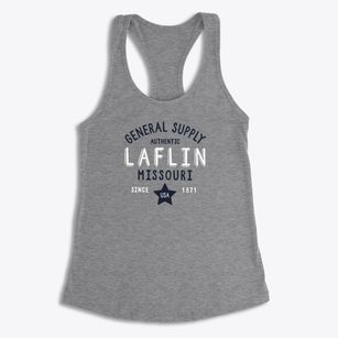 Laflin Missouri General Supply Women's Racerback Tank