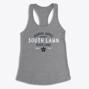 South Lawn Maryland General Supply Women's Racerback Tank