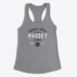Massey Iowa General Supply Women's Racerback Tank
