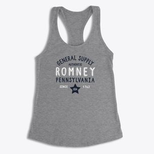 Romney Pennsylvania General Supply Women's Racerback Tank