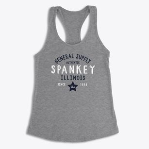 Spankey Illinois General Supply Women's Racerback Tank