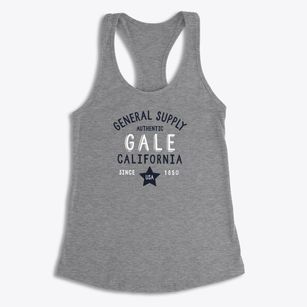 Gale California General Supply Women's Racerback Tank