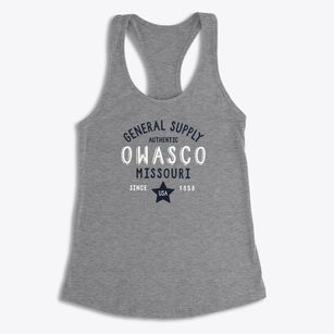 Owasco Missouri General Supply Women's Racerback Tank
