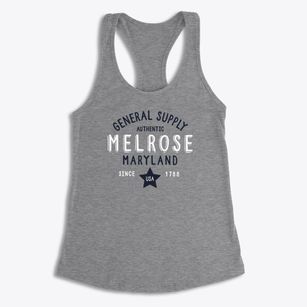Melrose Maryland General Supply Women's Racerback Tank
