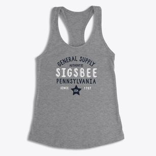 Sigsbee Pennsylvania General Supply Women's Racerback Tank