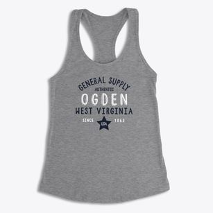 Ogden West Virginia General Supply Women's Racerback Tank