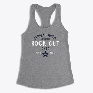 Rock Cut Ohio General Supply Women's Racerback Tank