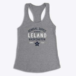 Leland Washington General Supply Women's Racerback Tank