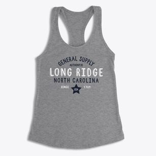 Long Ridge North Carolina General Supply Women's Racerback Tank