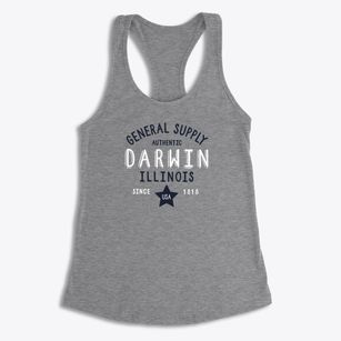 Darwin Illinois General Supply Women's Racerback Tank