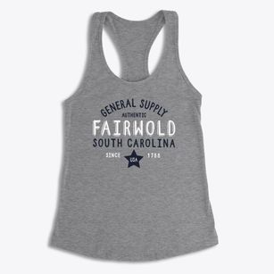 Fairwold South Carolina General Supply Women's Racerback Tank