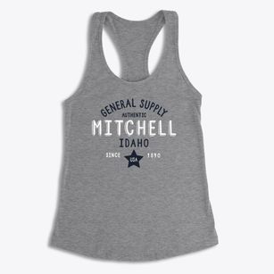 Mitchell Idaho General Supply Women's Racerback Tank