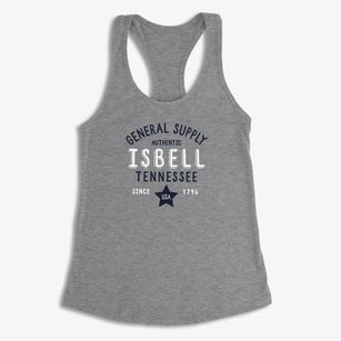 Isbell Tennessee General Supply Women's Racerback Tank