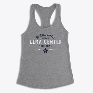 Lima Center Michigan General Supply Women's Racerback Tank