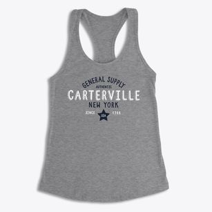 Carterville New York General Supply Women's Racerback Tank