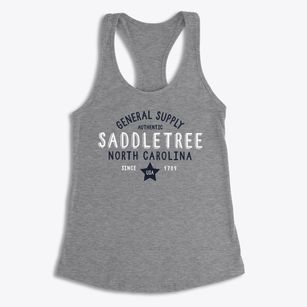 Saddletree North Carolina General Supply Women's Racerback Tank