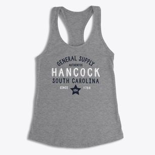 Hancock South Carolina General Supply Women's Racerback Tank