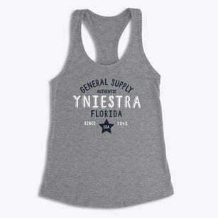 Yniestra Florida General Supply Women's Racerback Tank