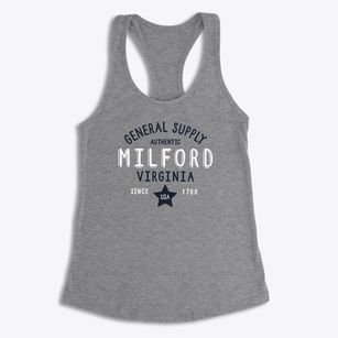 Milford Virginia General Supply Women's Racerback Tank