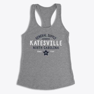 Katesville North Carolina General Supply Women's Racerback Tank