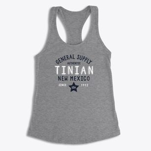 Tinian New Mexico General Supply Women's Racerback Tank