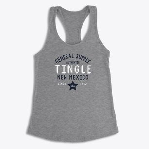 Tingle New Mexico General Supply Women's Racerback Tank