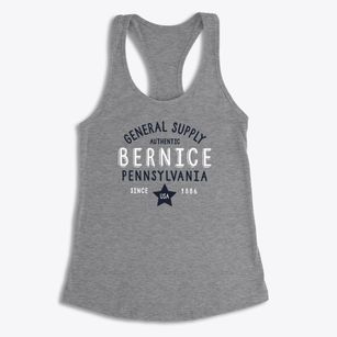 Bernice Pennsylvania General Supply Women's Racerback Tank