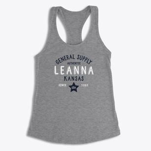 Leanna Kansas General Supply Women's Racerback Tank