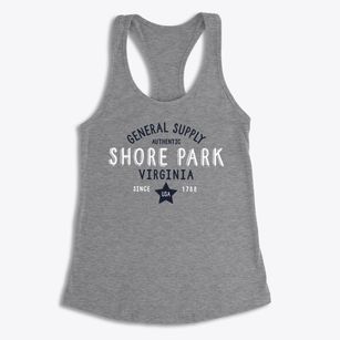 Shore Park Virginia General Supply Women's Racerback Tank