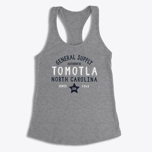 Tomotla North Carolina General Supply Women's Racerback Tank
