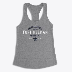 Fort Heiman Kentucky General Supply Women's Racerback Tank