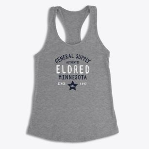 Eldred Minnesota General Supply Women's Racerback Tank