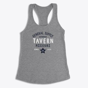 Tavern Missouri General Supply Women's Racerback Tank