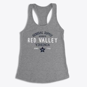 Red Valley Virginia General Supply Women's Racerback Tank