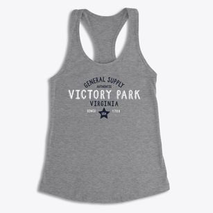 Victory Park Virginia General Supply Women's Racerback Tank