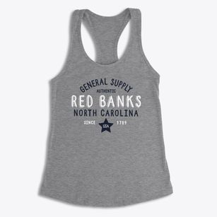 Red Banks North Carolina General Supply Women's Racerback Tank