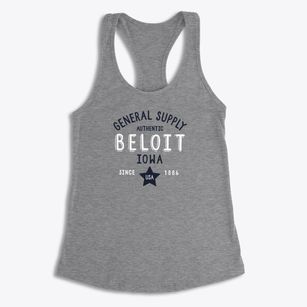 Beloit Iowa General Supply Women's Racerback Tank