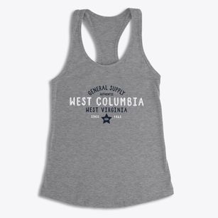 West Columbia West Virginia General Supply Women's Racerback Tank