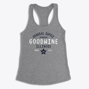 Goodwine Illinois General Supply Women's Racerback Tank