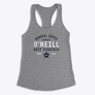 O'neill West Virginia General Supply Women's Racerback Tank