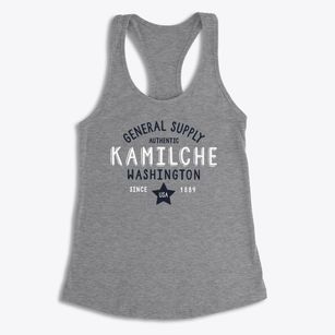 Kamilche Washington General Supply Women's Racerback Tank